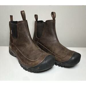 Keen Anchorage III Waterproof Boot Dark Earth Mulch Mens Size 10 1017790 Hiking